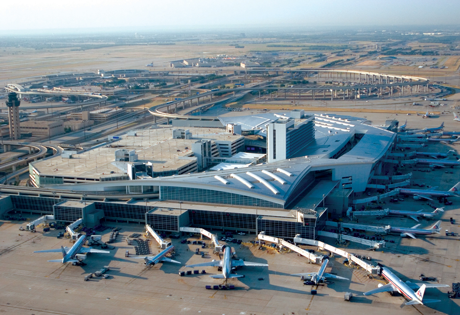 Dallas / Fort Worth International Airport in Dallas-Fort Worth, USA - Airlines-Airports