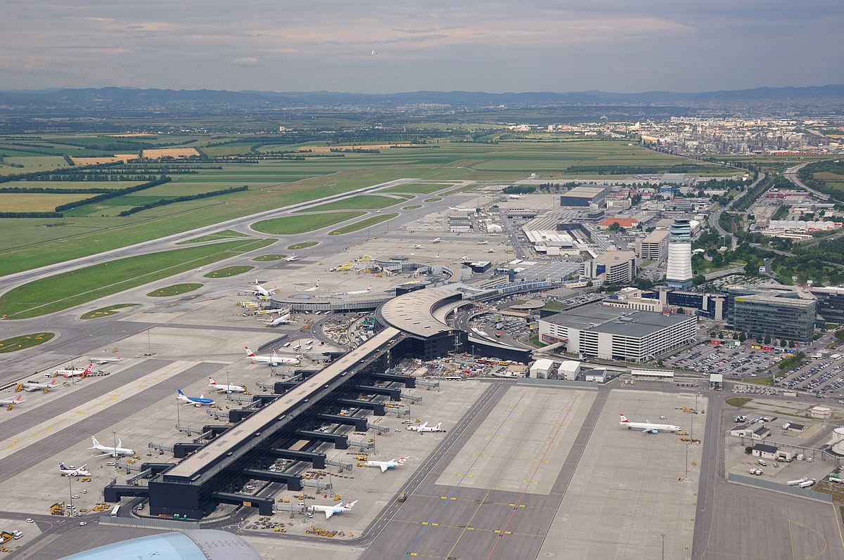 Airlines operating from Vienna International Airport Terminal 1A