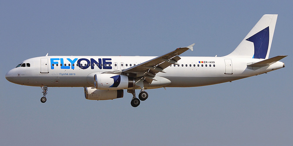FLYONE Airlines Head Office: Ticket 