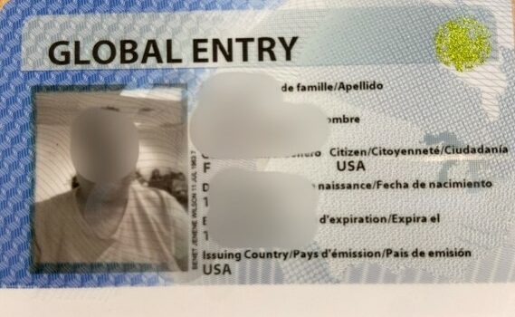 Global Entry Card