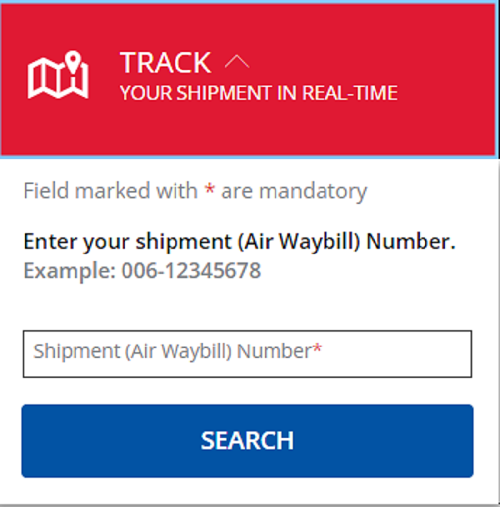 Delta Air Cargo How To Track Your Goods Parcel Shipment  