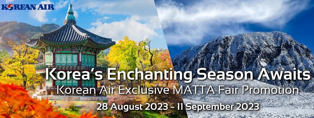 Korean Air Offers - MATTA Fair Exclusive Promotion till 28 February 2024