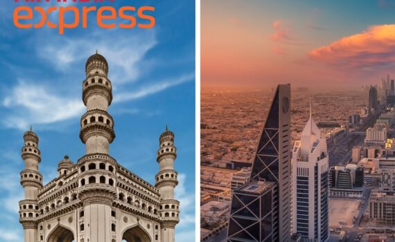 Air India Express - Non-Stop Flights from Hyderabad To Riyadh