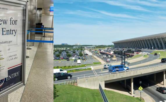 Global Entry Interview on Departure at Dulles International Airport (IAD), USA
