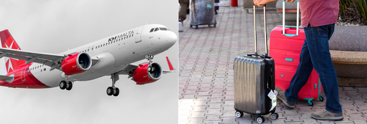 KM Malta Airlines Baggage